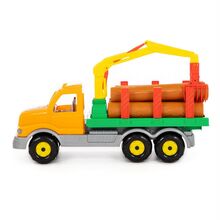 Camion cu lemne - Gigant, 47x16x26 cm, 7Toys