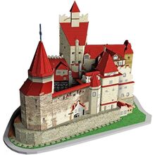 Puzzle 3D - Castelul Bran, 7Toys