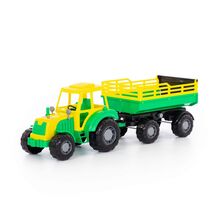 Tractor cu remorca, 57x17x18 cm, 7Toys