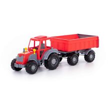 Tractor cu remorca, 59x17x18cm, 7Toys