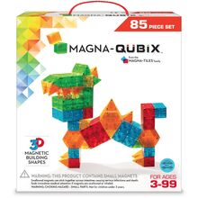 Set magnetic Magna-Qubix 85 piese, 7Toys