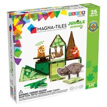 Magna-Tiles Jungle Animals, set magnetic, 7Toys