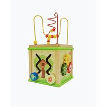 Cub 5 in 1 activitati copii, tip Montessori, 30x 17 cm, 7Toys