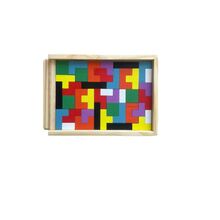 Tetris din lemn in cutie, 7Toys