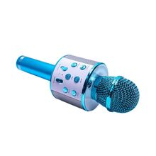 Microfon karaoke wireless, Albastru, 7Toys