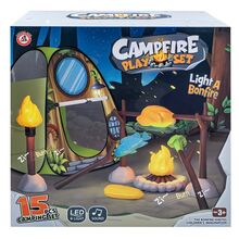 Set camping pentru copii cu 15 accesorii, 7Toys