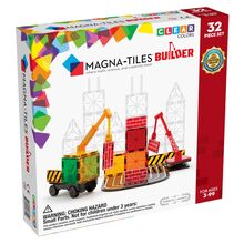 Set magnetic Magna-Tiles Builder, 32 Piese, 7Toys