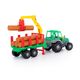 Tractor cu remorca si lemne, 61x17x25 cm, 7Toys