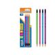 Creion grafit HB, Shining Star, 4 culori, 7Toys